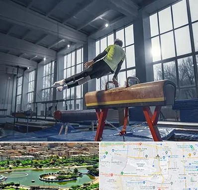 کلاس ژیمناستیک در منطقه 9 تهران 