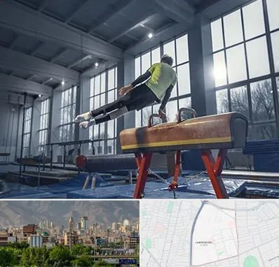 کلاس ژیمناستیک در جمشیدیه