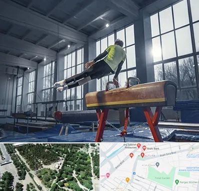 کلاس ژیمناستیک در سالاریه قم