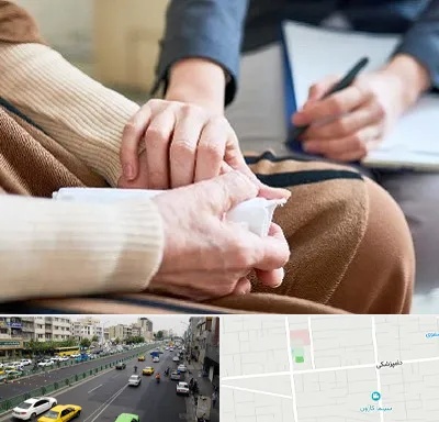 روانشناس افسردگی در خیابان دامپزشکی