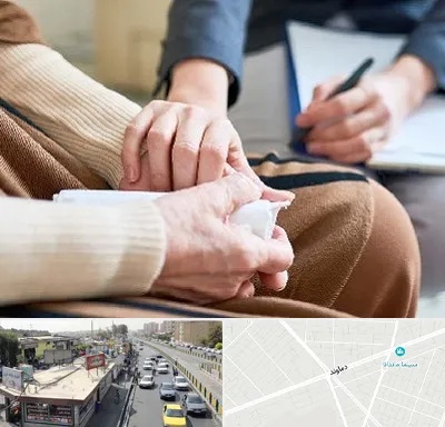 روانشناس افسردگی در خیابان دماوند