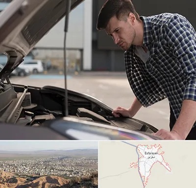کارشناسی خودرو سیار در اسفراین