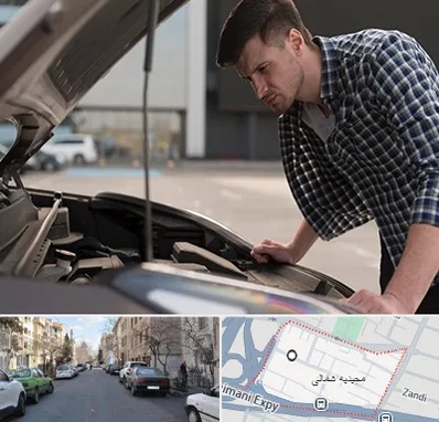 کارشناسی خودرو سیار در مجیدیه شمالی