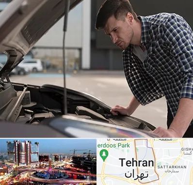 کارشناسی خودرو سیار در صادقیه 