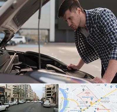 کارشناسی خودرو سیار در زیتون کارمندی اهواز 