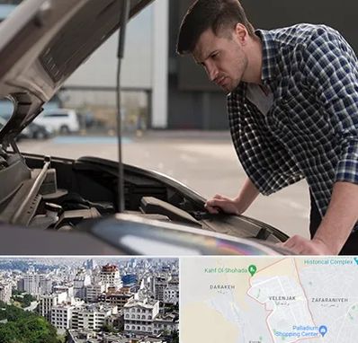 کارشناسی خودرو سیار در ولنجک 