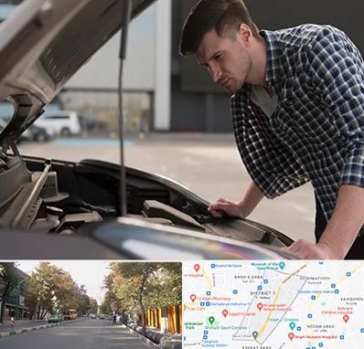 کارشناسی خودرو سیار در شریعتی 