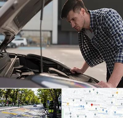 کارشناسی خودرو سیار در میرداماد 