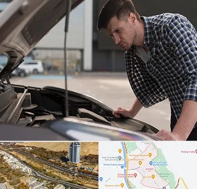 کارشناسی خودرو سیار در خیابان نیایش شیراز 