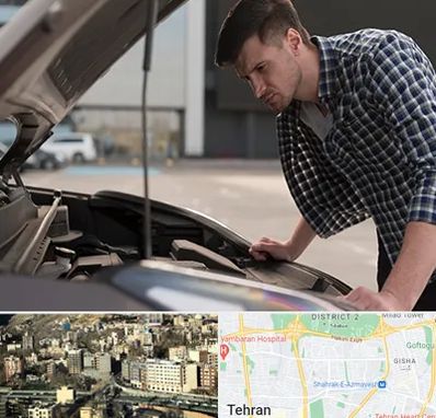 کارشناسی خودرو سیار در مرزداران 