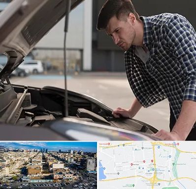 کارشناسی خودرو سیار در شهرک راه آهن 