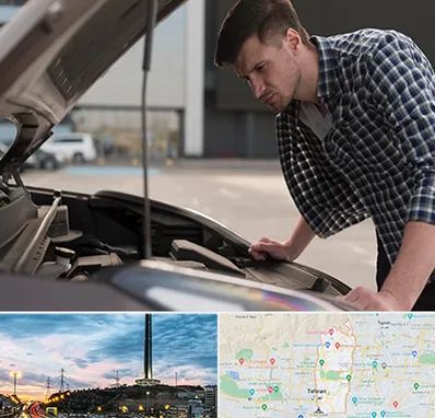 کارشناسی خودرو سیار در منطقه 2 تهران 