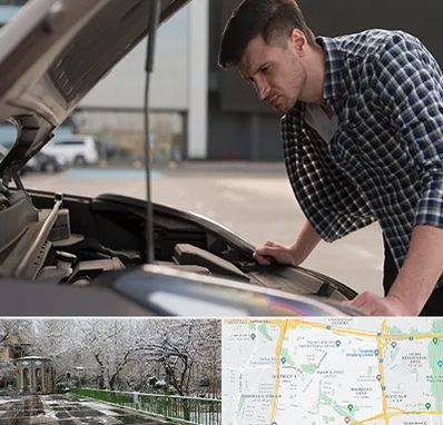 کارشناسی خودرو سیار در باغ فیض 