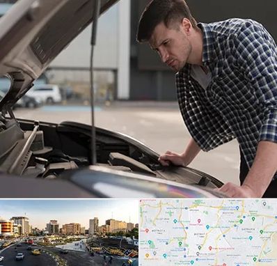 کارشناسی خودرو سیار در منطقه 7 تهران 