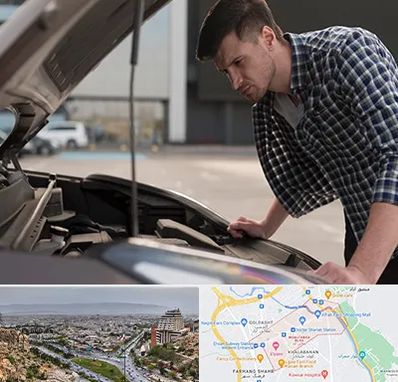 کارشناسی خودرو سیار در معالی آباد شیراز 