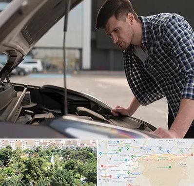 کارشناسی خودرو سیار در منطقه 13 تهران 