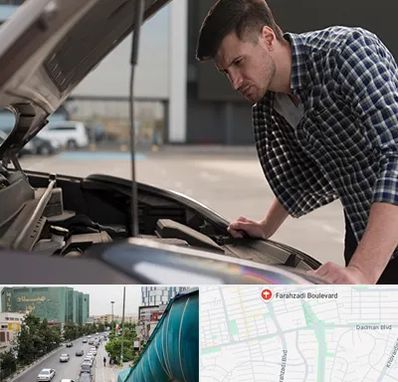 کارشناسی خودرو سیار در بلوار فرحزادی