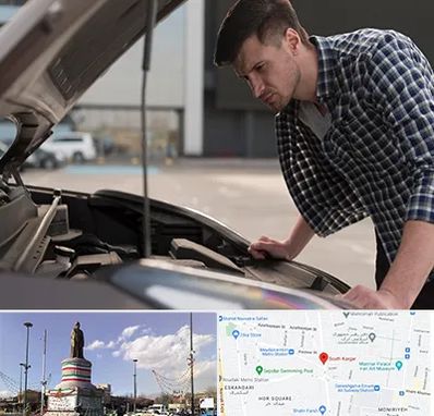 کارشناسی خودرو سیار در کارگر جنوبی 