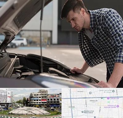 کارشناسی خودرو سیار در مرکز تهران