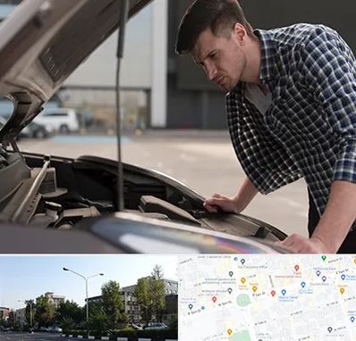 کارشناسی خودرو سیار در میدان کاج 