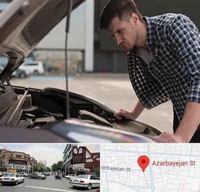 کارشناسی خودرو سیار در خیابان آذربایجان