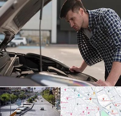 کارشناسی خودرو سیار در خیابان زند شیراز 