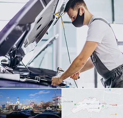 کارشناسی خودرو در محل در ماهدشت کرج 