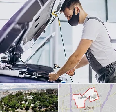 کارشناسی خودرو در محل در نیروی هوایی