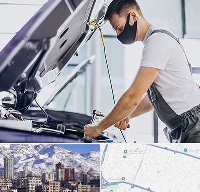 کارشناسی خودرو در محل در ازگل