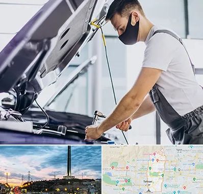 کارشناسی خودرو در محل در منطقه 2 تهران 