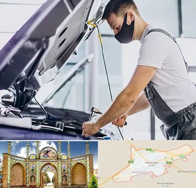 کارشناسی خودرو در محل در سمنان