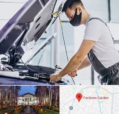 کارشناسی خودرو در محل در باغ فردوس