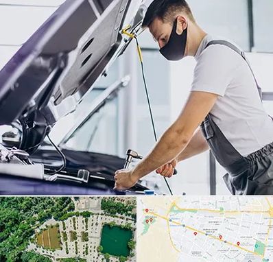 کارشناسی خودرو در محل در وکیل آباد مشهد 