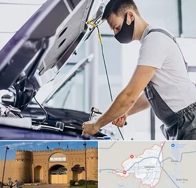 کارشناسی خودرو در محل در ایرانشهر