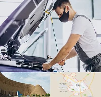 کارشناسی خودرو در محل در سیرجان