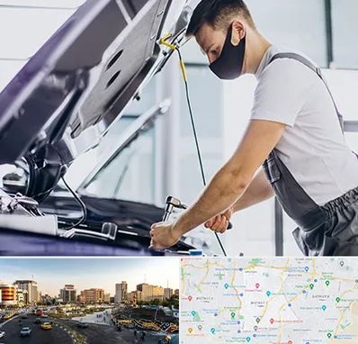 کارشناسی خودرو در محل در منطقه 7 تهران 