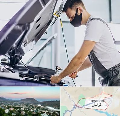 کارشناسی خودرو در محل در لواسان