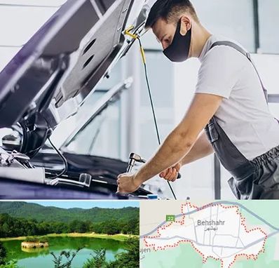 کارشناسی خودرو در محل در بهشهر