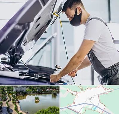 کارشناسی خودرو در محل در لنگرود