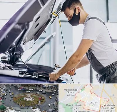 کارشناسی خودرو در محل در فردیس کرج 