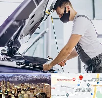 کارشناسی خودرو در محل در جردن 