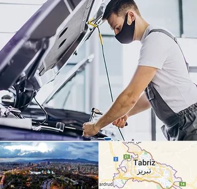 کارشناسی خودرو در محل در تبریز