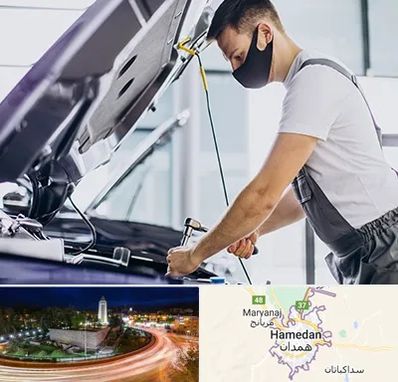 کارشناسی خودرو در محل در همدان