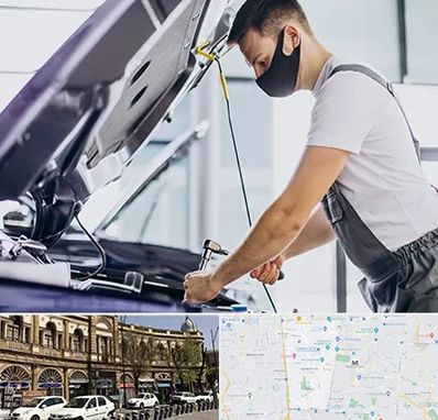 کارشناسی خودرو در محل در منطقه 11 تهران 