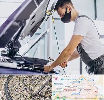 کارشناسی خودرو در محل در شهرک غرب مشهد 