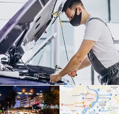 کارشناسی خودرو در محل در کیانپارس اهواز 