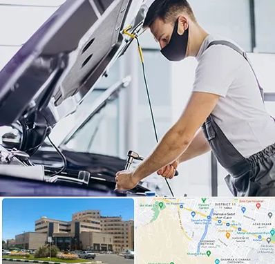 کارشناسی خودرو در محل در صیاد شیرازی مشهد 