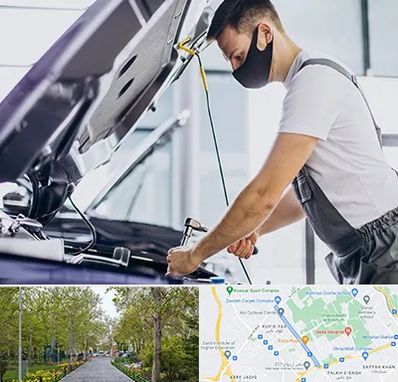 کارشناسی خودرو در محل در قدوسی غربی شیراز 