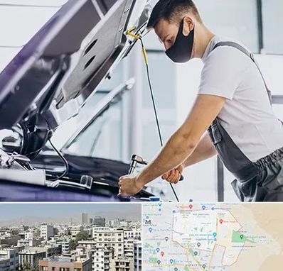 کارشناسی خودرو در محل در منطقه 14 تهران 