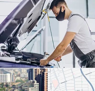 کارشناسی خودرو در محل در خیابان بهشتی